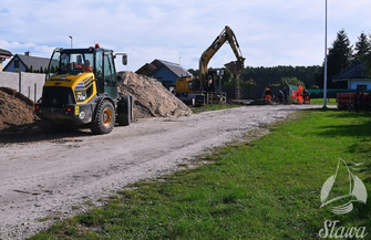 Rozpoczęto przebudowę ulic w Lubogoszczy. Roboty potrwajądo połowy maja