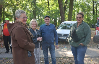 Świętowali udanąakcjęprzeciwpowodziową. Piękna współpraca społeczności lokalnej
