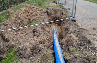 Trwa modernizacja sieci wodociągowej w Dryżynie