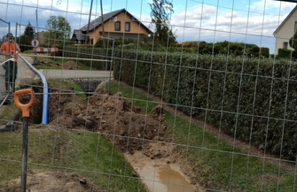 Trwa modernizacja sieci wodociągowej w Dryżynie