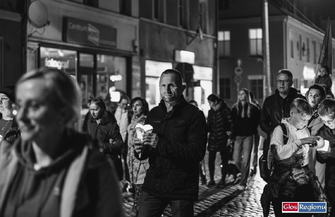 Wyruszyli w 25-kilometrowątrasę. Ekstremalna Droga Różańcowa we Wschowie