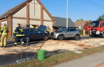 Kolizja w Górczynie. 19-latek zasnął za kierownicą