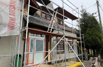 Trwa remont sali wiejskiej w Dębowej Łęce