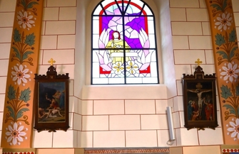 Rekonstrukcja polichromii w kościele w Goli. Koniec trzeciego etapu prac