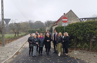 Droga gminna w Starych Drzewcach przebudowana. Trasa do szkoły będzie bezpieczniejsza