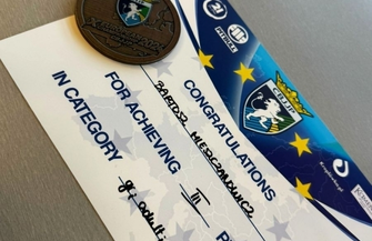 Z tym policjantem lepiej nie zadzierać. Sierżant Mieszczanowicz wrócił do Wschowy z medalem ME