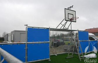 Przy Orliku w Sławie powstało nowe boisko. Idealne do gry jeden na jednego