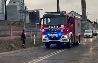 Nowy wóz strażacki w gminie Wschowa. OSP Łysiny-Wygnańczyce ma się czym pochwalić