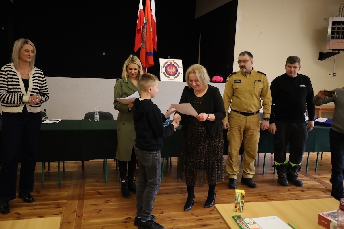 Konkurs Młodzież Zapobiega Pożarom. Kto będzie reprezentował Szlichtyngowę w powiecie