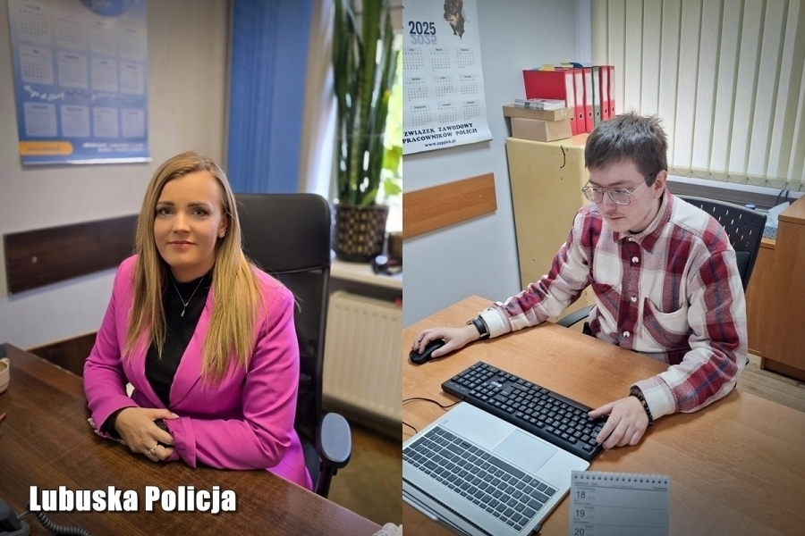 Wjechała prosto w ogrodzenie. Na pomoc ruszyli pracownicy cywilni KPP we Wschowie