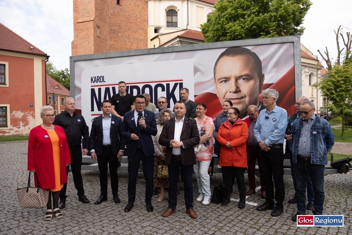 Politycy PiS mobilizują przed drugą turą. Wschowa 1 czerwca zagłosuje na Karola Nawrockiego