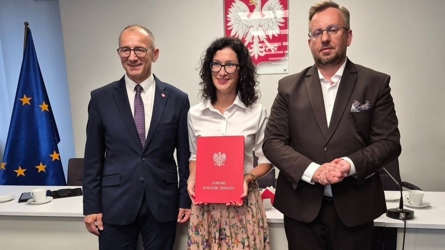 Karolczyk-Kozyra doceniona przez Lubuskiego Kuratora Oświaty. Wzór dla wszystkich członków naszej społeczności