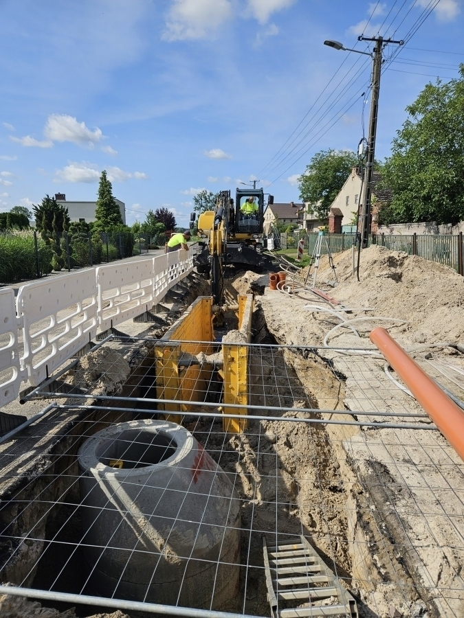 Ruszyła budowa kanalizacji w Kandlewie. To część inwestycji za prawie 7 mln zł