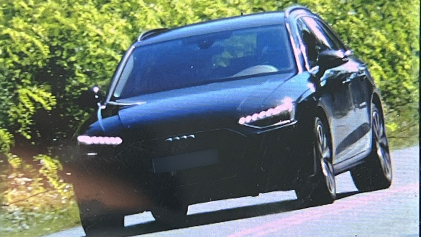Kierowca audi pędzący przez Lgiń