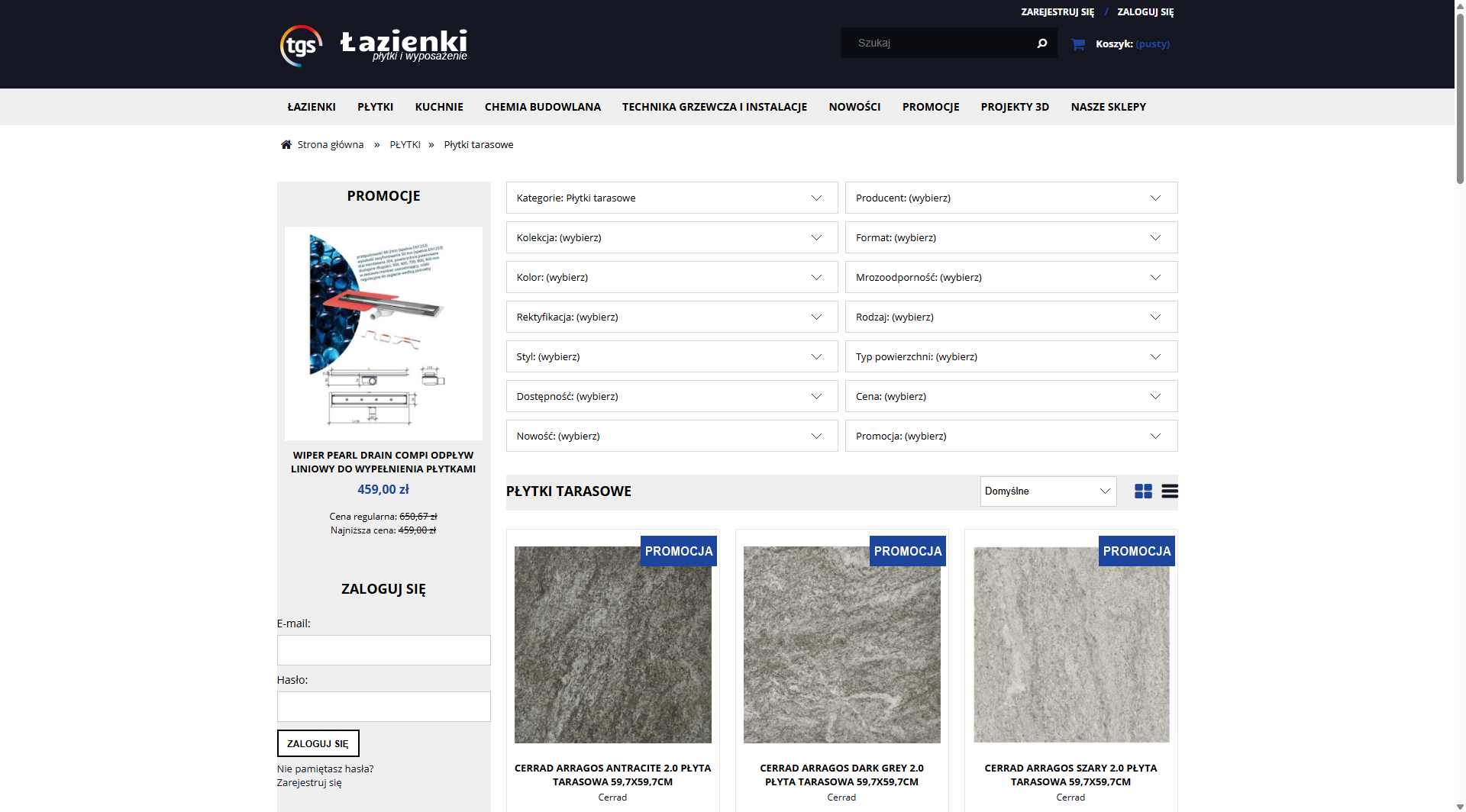 Płytki tarasowe - jak wybrać materiał odporny na warunki atmosferyczne