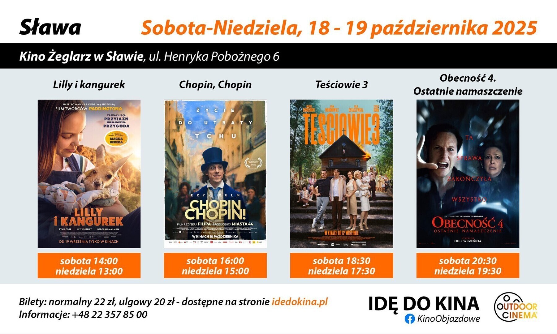 Kino Żeglarz z czterema premierami. Repertuar na weekend 18-19 października