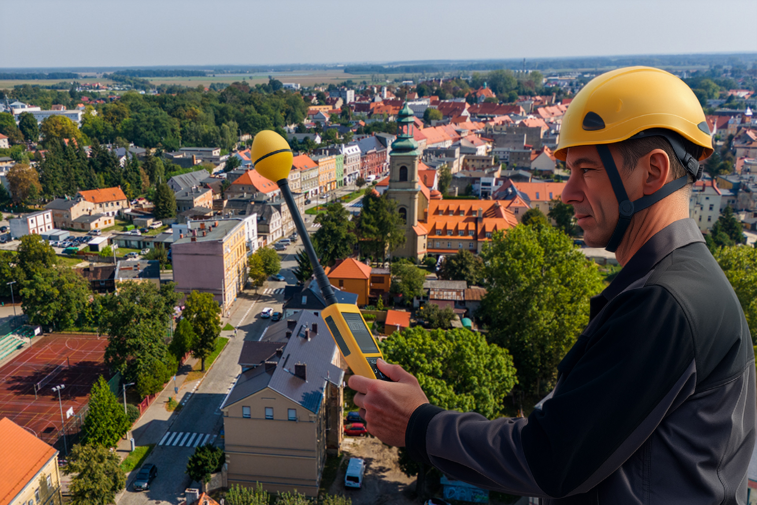 Startująpomiary pól elektromagnetycznych. Prosimy o wyrozumiałość i zachowanie ostrożności