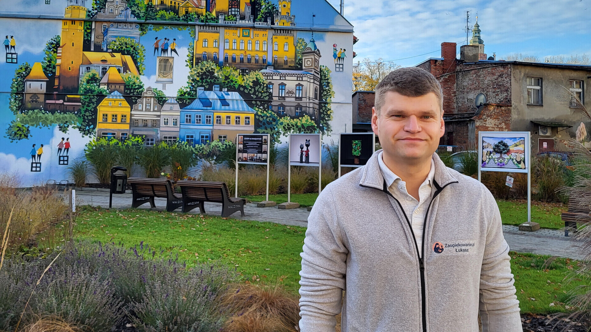 Łukasz Kaczmarek twórca firmy Zaopiekowanie.pl