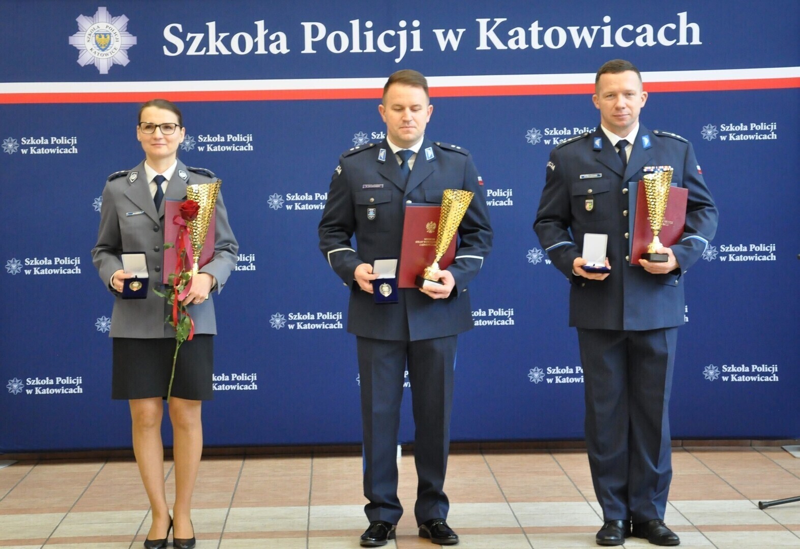 Wschowski policjant w czołówce kraju. Dominik Fedyczkowski trzeci w turnieju dyżurnych