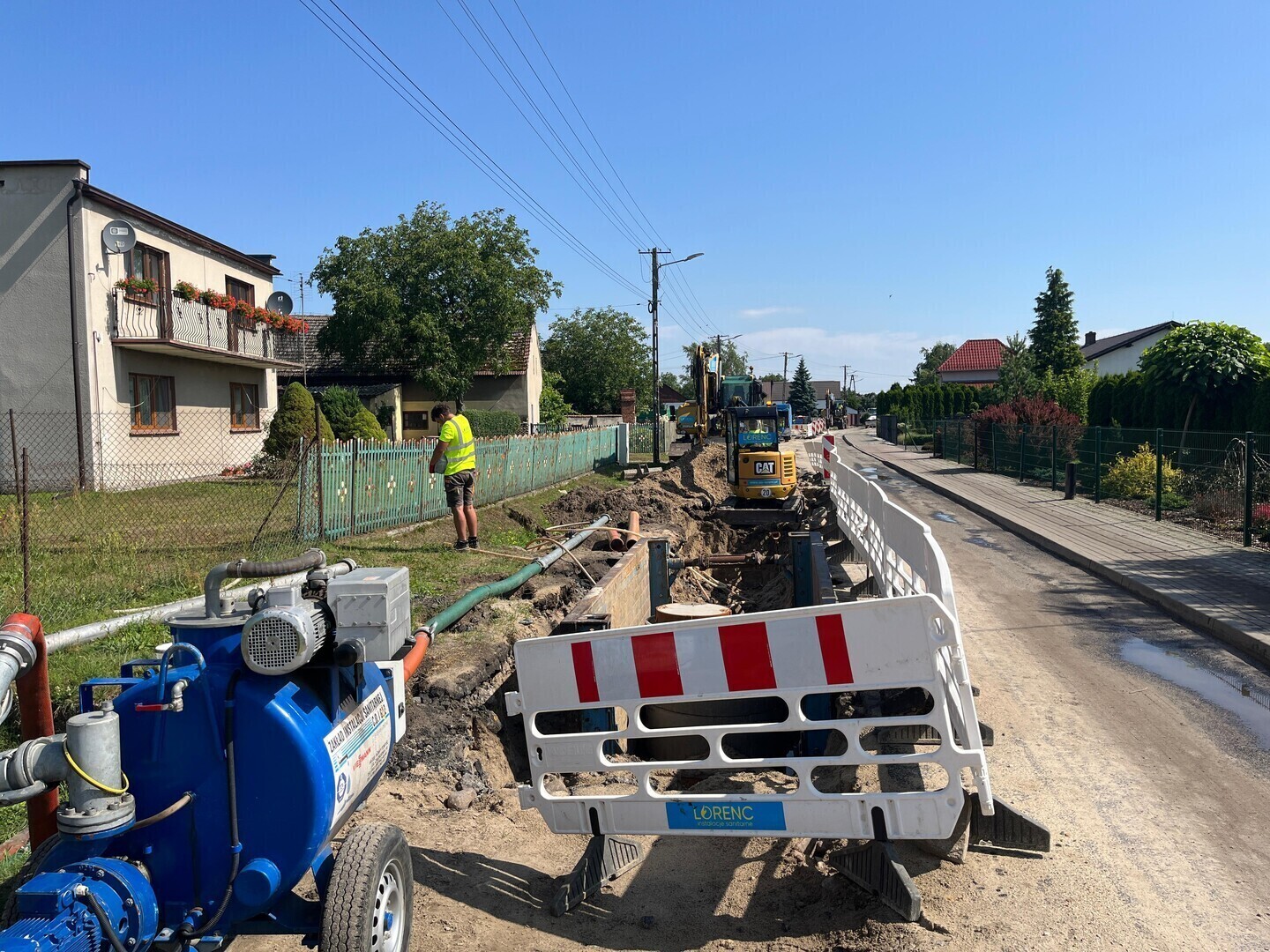 Budowa kanalizacji w Konradowie i Kandlewie