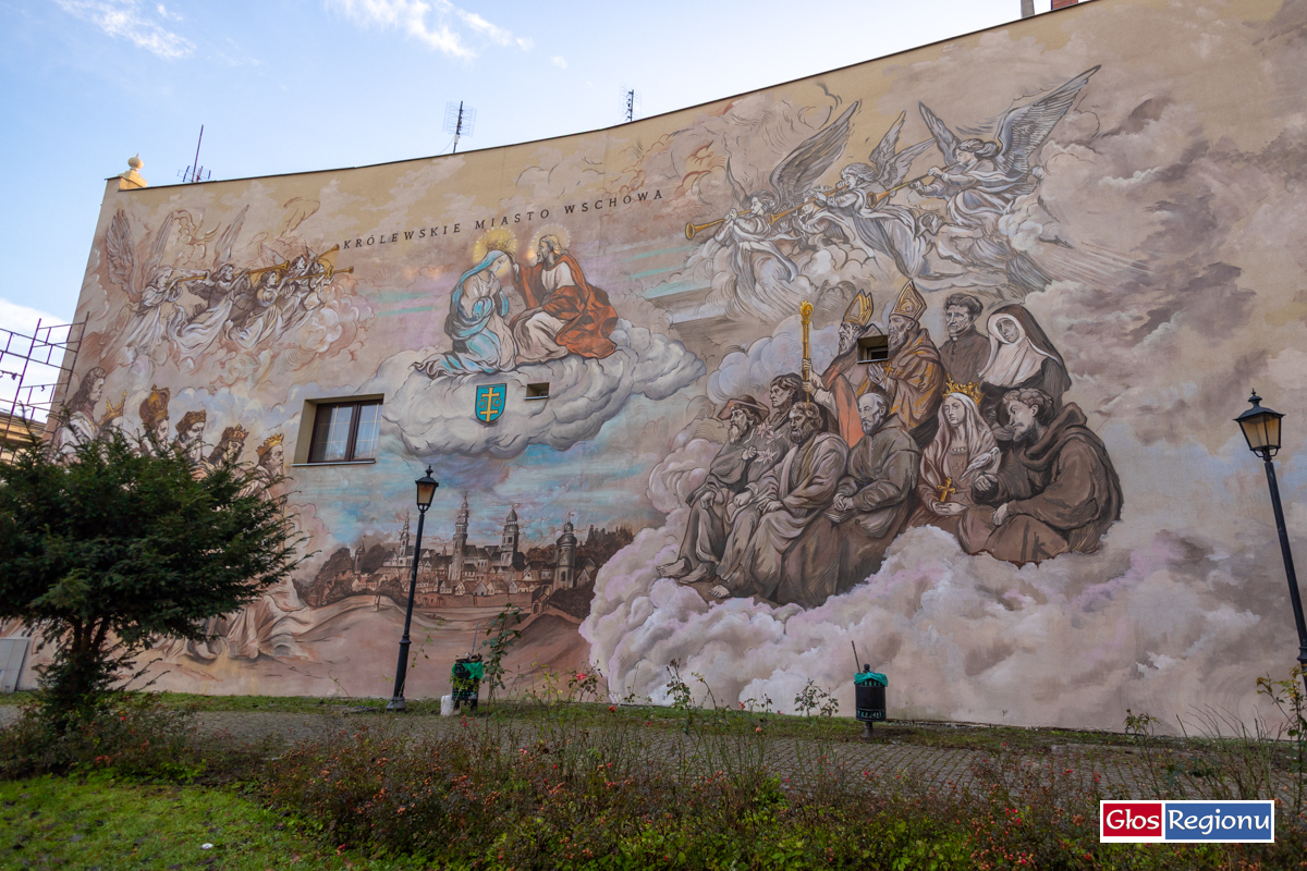 Mural przy ul. Głogowskiej we Wschowie