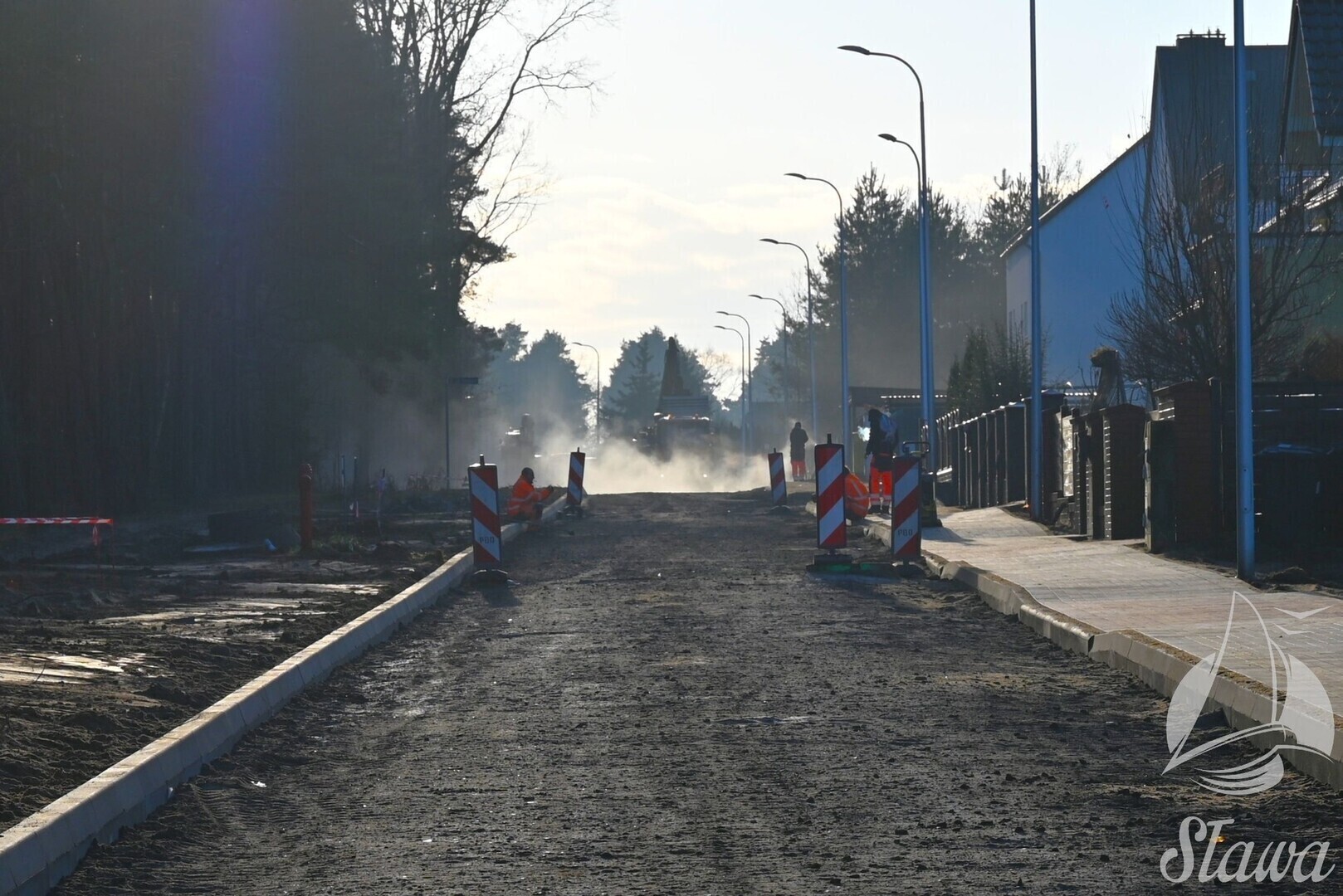 Remont ulic Jaśminowej i Tęczowej
