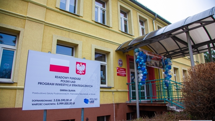 Sława. Miliony na termomodernizację szkół i sali gimnastycznej