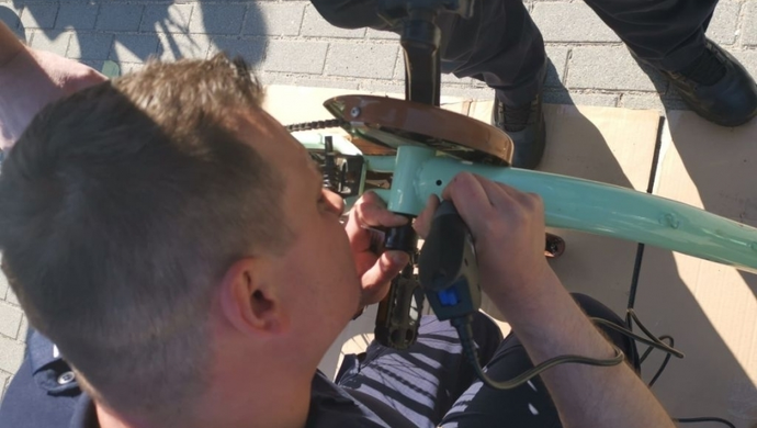 Znakowanie rowerów w Sławie! Komisariat Policji zaprasza