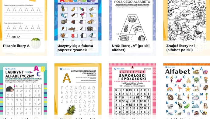 Litery alfabetu – pierwszy krok do nauki pisania i czytania