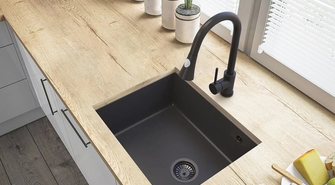 Zlewozmywaki granitowe – jednokomorowe i dwukomorowe