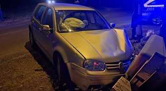 Pijana kierująca staranowała rogatki. Twierdziła, że ratowała kota