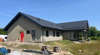 Sala wiejska w Kandlewie w budowie. Mieszkańcy doczekają się jej w listopadzie