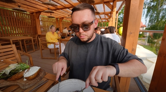 Książulo w Sławie. Twórca przetestował WAGYU SteakHouse [WIDEO]