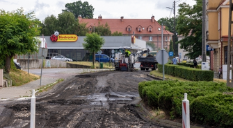 Ciężki sprzęt na Placu Grunwaldu. Ruszył długo wyczekiwany remont [ZDJĘCIA]
