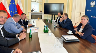 Delegacja ze Wschowy w ministerstwach. Sport i kolej w centrum uwagi