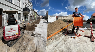 Deptak w budowie. Co słychać na ul. Bohaterów Westerplatte?