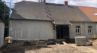 Świetlica w Jastrzębiej zyska toalety i nie tylko. Trwa gruntowna przebudowa