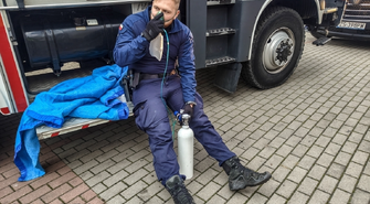 Wschowscy policjanci ryzykowali życiem. „Nie było widać wyjścia”