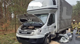 Zderzenie na trasie Stare Strącze - Wygnańczyce. 49-latka przewieziona do szpitala [AKTUALIZACJA]