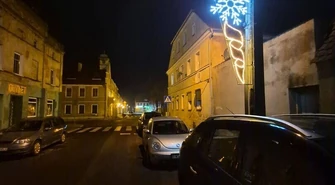 Szlichtyngowa świeci na święta. W centrum stanęła choinka 3D