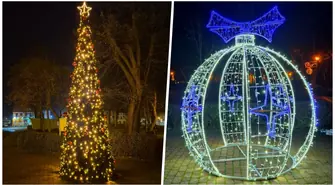 Szlichtyngowa świeci na święta. W centrum stanęła choinka 3D