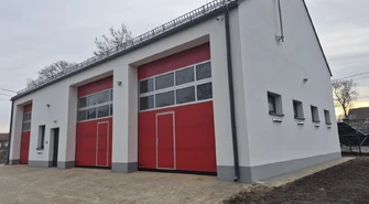 Remiza w Goli już po odbiorze częściowym. „Wielkie zmiany dla strażaków”