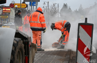 Mieszkańcy zgłosili problem burmistrz zainterweniował. Trwają prace przy ul. Odrodzonego Wojska Polskiego