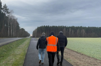 Do Lipinek po nowej drodze i ciągu pieszo-rowerowym. Pierwszy etap trasy SławaKrzepielów ukończony