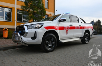 Nowy samochód dla OSP Sława. Strażacy rozwiązali kwestie transportu sprzętu