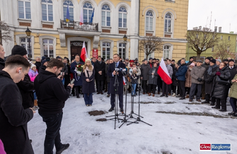 Karol Nawrocki we Wschowie. My Polacy chcemy naszego dziedzictwa a nie dziwactwa