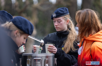 1963 metry pamięci. Wschowscy uczniowie wzięli udział w Biegu Tropem Wilczym