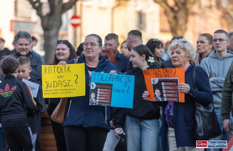 Mentzen we Wschowie. Tłumy na spotkaniu z kandydatem Konfederacji ZDJĘCIA