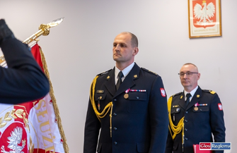 St. kpt. Piotr Tyczyński nowym komendantem PSP we Wschowie. To dla mnie ogromny zaszczyt i odpowiedzialność