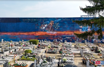 Tryptyk na cmentarzu parafialnym został domknięty. Sąd Zmartwychwstanie i Jeruzalem WIDEO